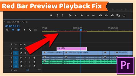 What Does Red Line Mean In Premiere Pro