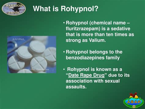 what does rohypnol do to your body