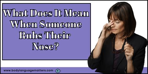 What Does Rubbing Noses Mean