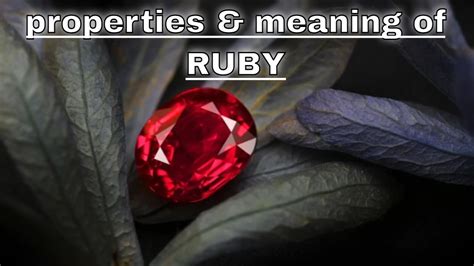 what does ruby stand for in christianity