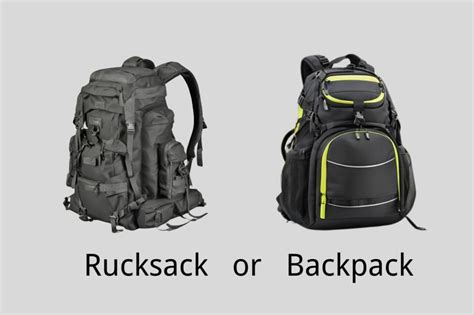 What Does Rucksack Mean