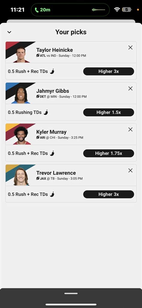 what does rush plus rec td mean