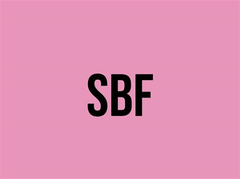 what does sbf mean