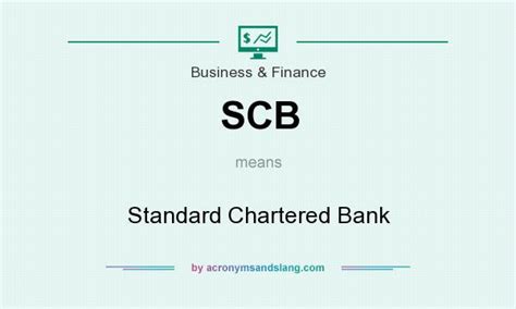 what does scb stand for in finance