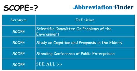 What Does Scope Mean In Tok