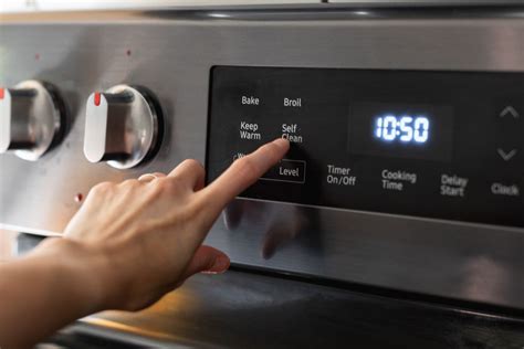 What Does Self Clean Button On Oven Do