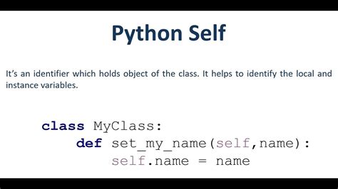 what does self do in python function