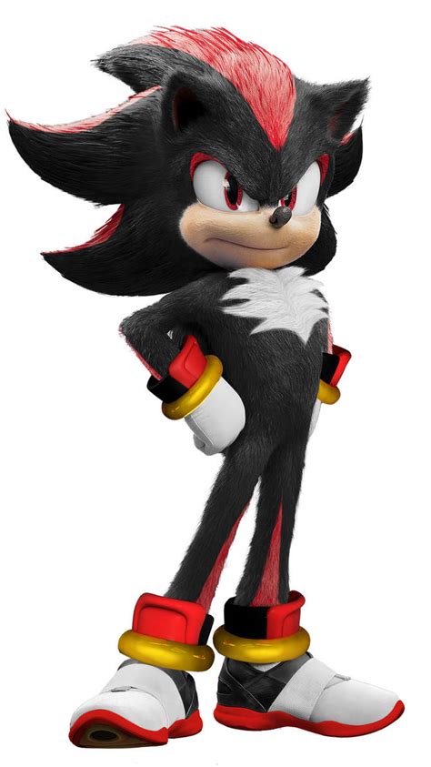 what does shadow the hedgehog wear