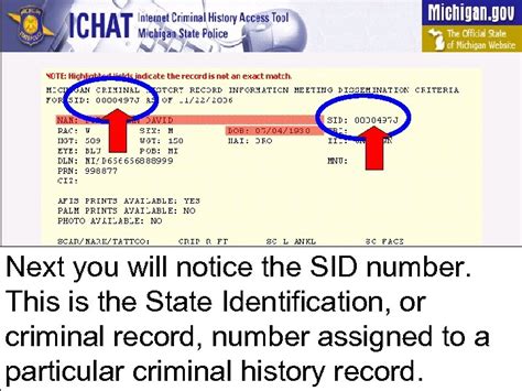 What Does Sid Number Stand For