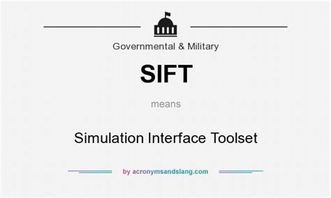 what does sift stand for army