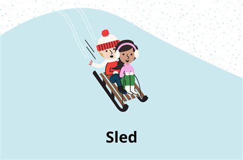 What Does Sled Down Meaning