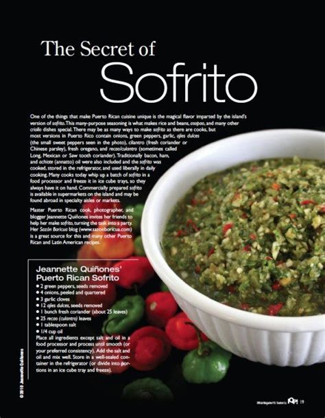 What Does Sofrito Mean In Spanish