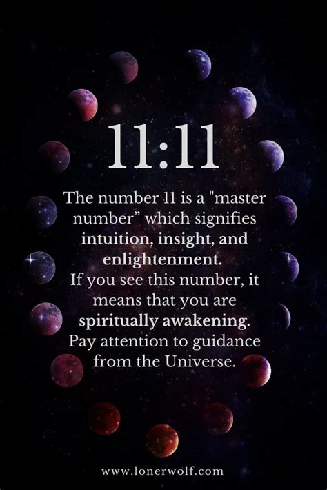 what does spiritual number 11 mean
