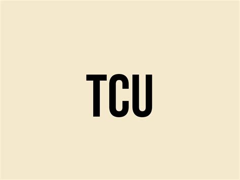 what does tcu mean in healthcare