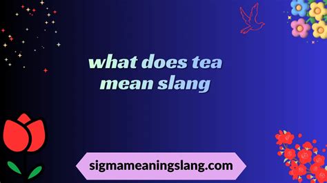 What Does Tea Leaf Mean Slang