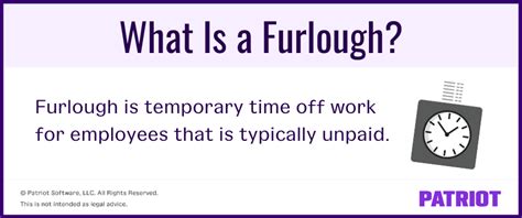 What Does Temporary Furlough Mean
