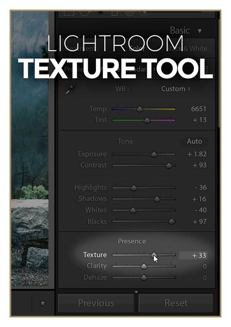 What Does Texture Do In Lightroom