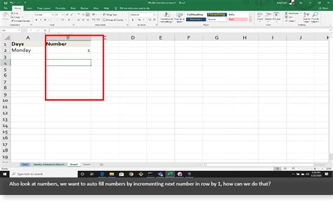 what does the autofill handle look like in excel