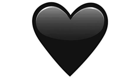 what does the black heart emoji stand for