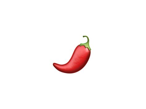 what does the chilli emoji mean