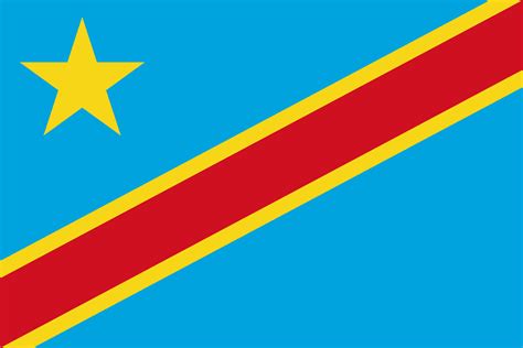 what does the congo flag look like