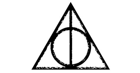 what does the harry potter triangle symbol mean