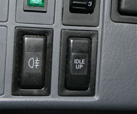 What Does The Idle Up Button Do