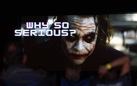 what does the joker say