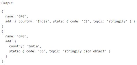 what does the json stringify ()' function do in javascript