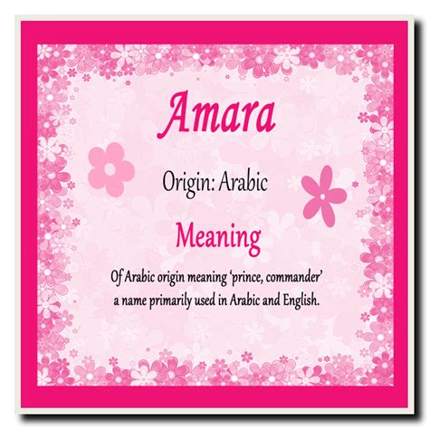 what does the name amara mean