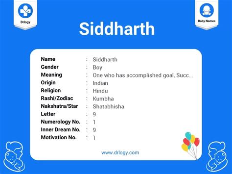 what does the name siddharth mean