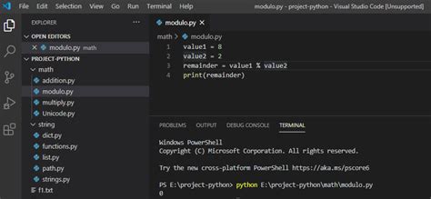 what does the percentage mean in python