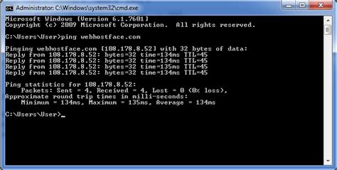 what does the ping command do in command prompt