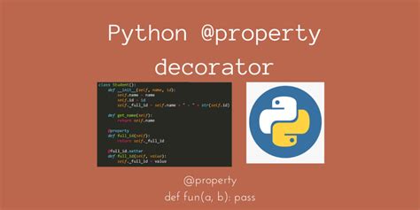 What Does The Property Decorator Do In Python