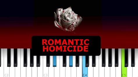 what does the song romantic homicide mean