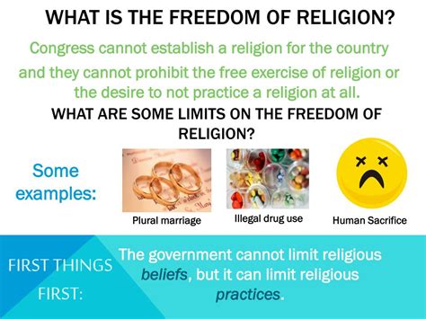 what does the term freedom of religion mean to you