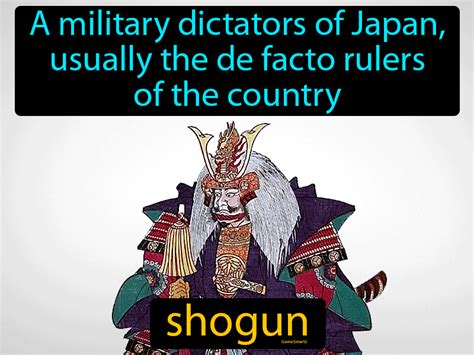 what does the term shogun mean