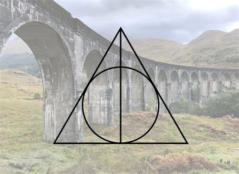 what does the triangle and circle mean in harry potter