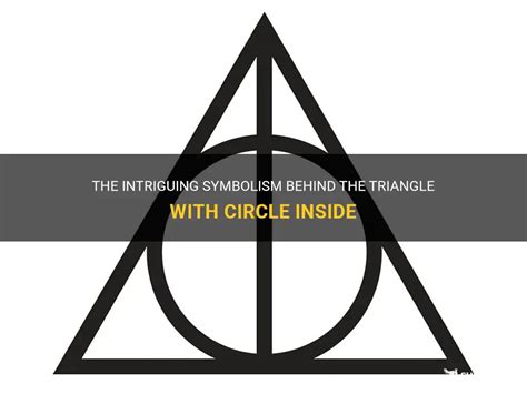 what does the triangle with a circle inside symbol meaning