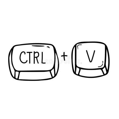 what does the v in ctrl v stand for