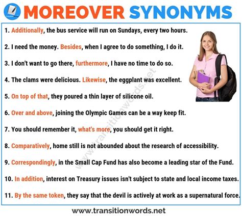 what does the word moreover mean