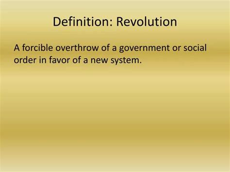 what does the word revolutionized mean