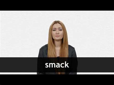 what does the word smack mean