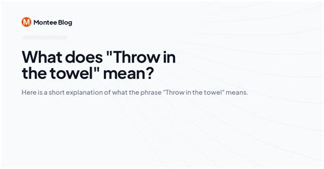 What Does Throw In With Mean