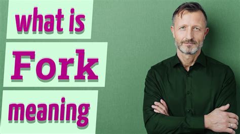 What Does To Fork Over Mean