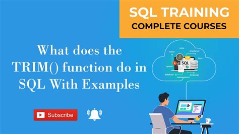 What Does Trim Do In Sql