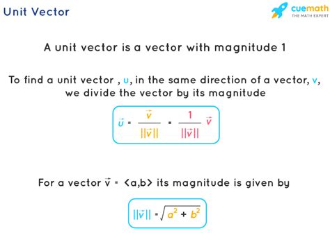 What Does Unit Vector Have