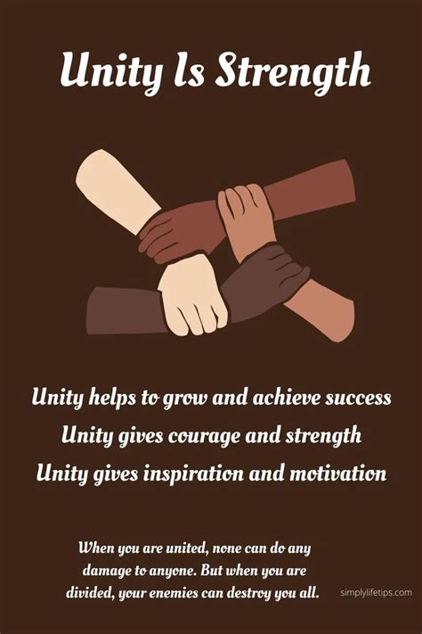 what does unity mean in a relationship