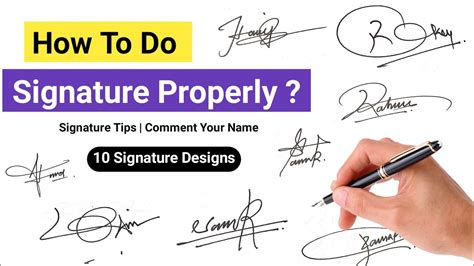 Contract signature block examples