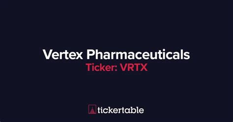 what does vertex pharmaceuticals do